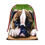 Patrón perfecto: las bolsas de regalo de Navidad combinan varios elementos de Navidad como muñeco de nieve, Papá Noel, renos, árboles de Navidad, copos de nieve, que dan a los niños, niñas y niños más sorpresa. No se puede ver a través del embalaje, almacenar regalos en esta bolsa de regalo dará a tus amigos o familiares más sorpresas