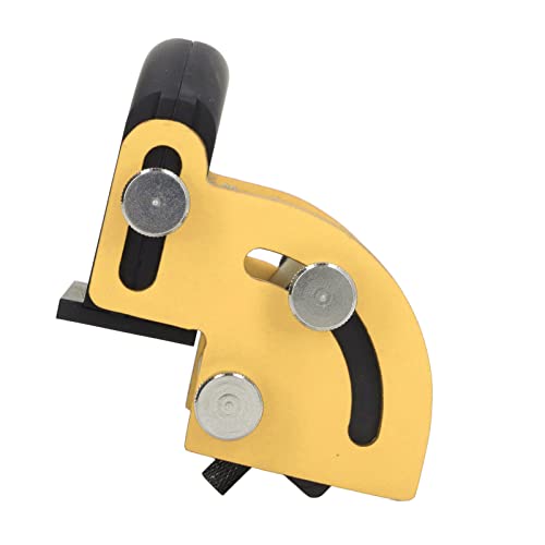 Woodworking Hole Locator Aluminum Alloy 0 90° C Sc Positioner for Inclined Hole Black Woodworking Hole LocatorInclined Hole LocatorWoodworking PositionerHole LocatorDrilling (Red) (Black) (Silver)