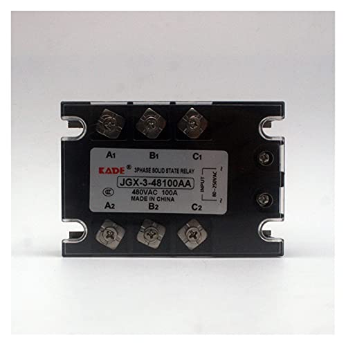 Relais triphasé SSR 100AA anti-usure mécanique pour commande 480VAC stable
