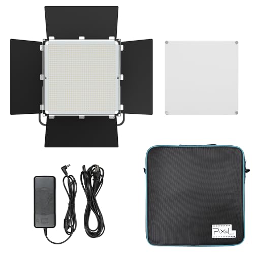 Image of 100W Professional Panel Light Camera Light 1300PCS LED Fill Light Bi-Color Adjustable 3000-8000K Studio Streaming Light Camera Photo Shooting (Brightness up to 340000lux /0.5m)
