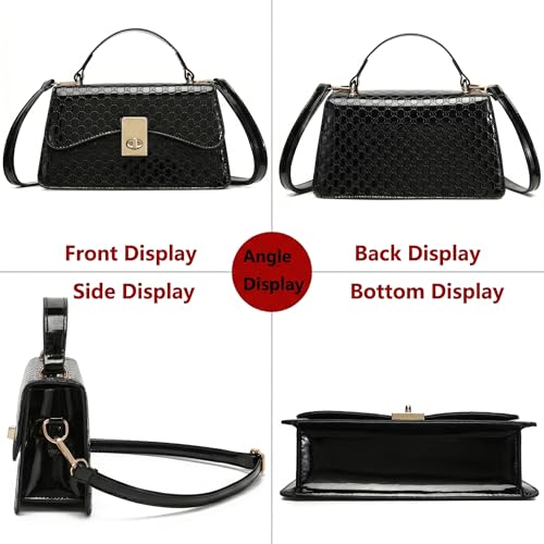 Image of Mini Crossbody Bag for Women, Cute Mini Purse, Ladies Small Top Handle Satchel, Trendy Daily Clutch Purse