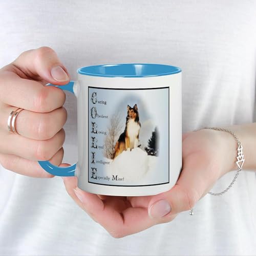 Taza Café Cerámica 11 oz Blanca Cilíndrica miniatura 5