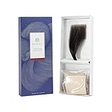 【円形脱毛症を自然に隠す】QAMOJI 円形脱毛症用 ヘアパッチ（ダークブラウン）ウィッグ本体＋専用シール30枚付属 円形脱毛症 隠す 目立たない 増毛簡単装着 部分ウィッグ 部分カツラ