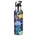 XIXIKO - Thermos portatile da 600 ml, in metallo, isolato sottovuoto, per bevande calde e fredde, in acciaio inox, per sport, yoga, palestra