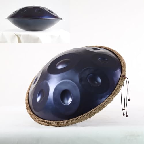 Handpan Drums Set D Menor 10 Notas Azul 22 Pulgadas miniatura 1
