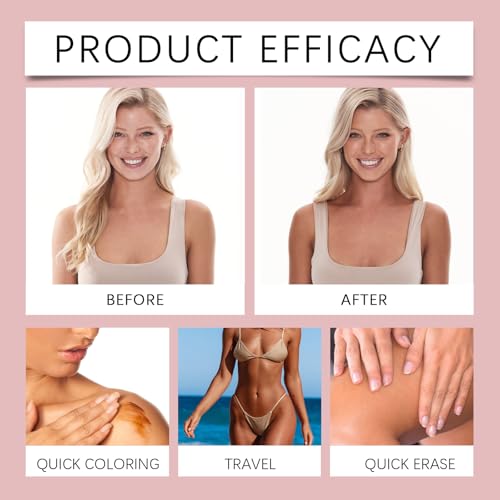 Suero Autobronceador Sin Sol - 2 Unidades | Hidratante Y Nutritivo Con ácido Hialurónico | Aceite Corporal Para Un Brillo Saludable | Ideal Para Rostro Y Cuerpo Sunless Tanning Serum - imagen 3