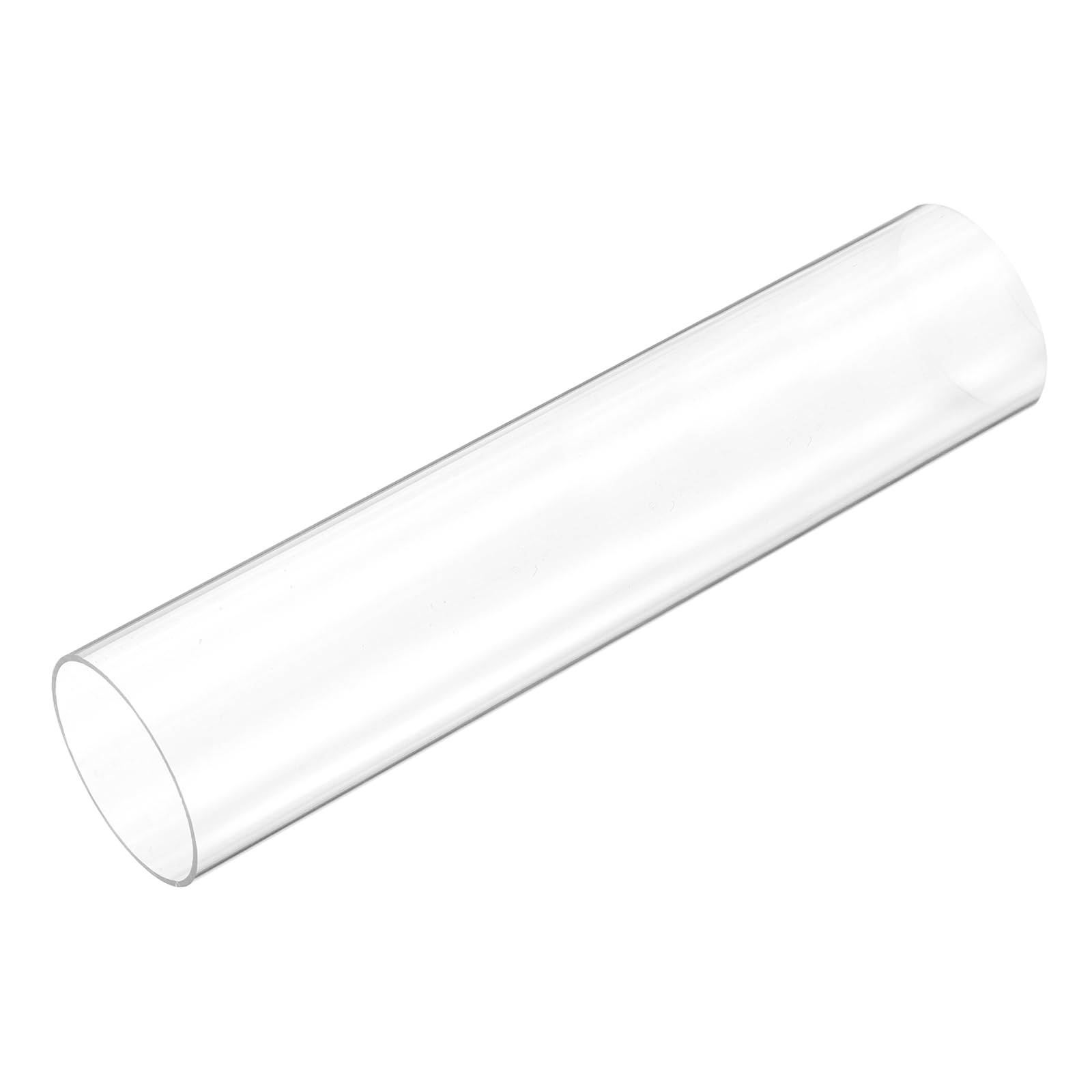 uxcell Rigid Round Clear Tubing 33mm(1 5/16") ID x 35mm(1 3/8") OD x 0.5Ft(150mm) Length Plastic Tube