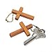 Wooden Cross Keychains (48 Pack)