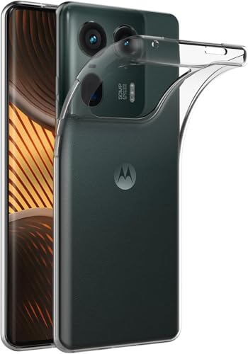 MaiJin Funda para Motorola Moto Edge 50 Ultra 5G (6,7 Pulgadas) Resistente a arañazos TPU Cubierta de Delgada Capa de Silicona en la Parte Posterior
