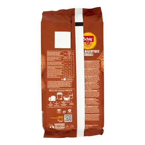 5X Schar Fette Biscottate Cereali con Grano Saraceno, Quinoa e Riso Integrale 260gr - Gluten Free [5 confezioni]