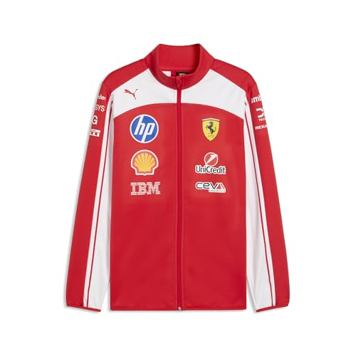PUMA Scuderia Ferrari F1 2026 Mens Team Softshell Jacket - Red - Size: XXL