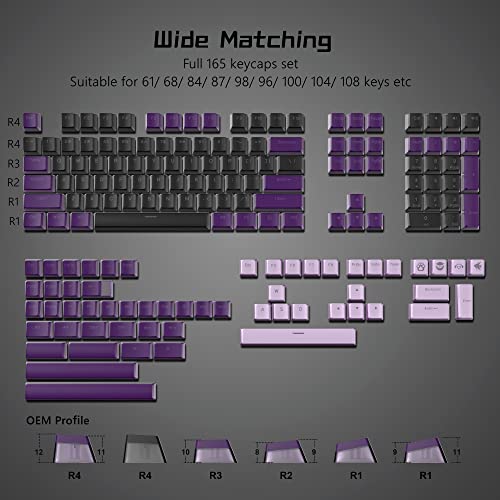 Image of Womier Pudding Keycaps - PBT Shine Through Keycaps