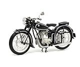 Die BMW R25/3 Einzelsitz ist ein Highlight aus der hochwertigen und mit größter Präzision hergestellten Motorrad-Klassiker Edition 1:10 von Schuco. Die Serie erfüllt höchste Qualitätsansprüche und begeistert durch ihre authentische Hochglanzlackierung.