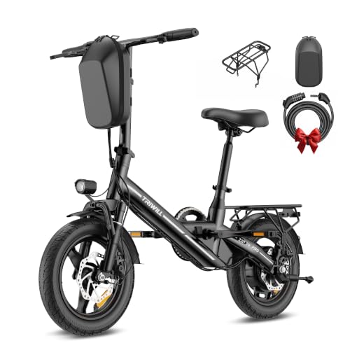 Electric Bike for Adults & Teens, 1000W Peak Motor, 14" Ebike for Commuting image 4