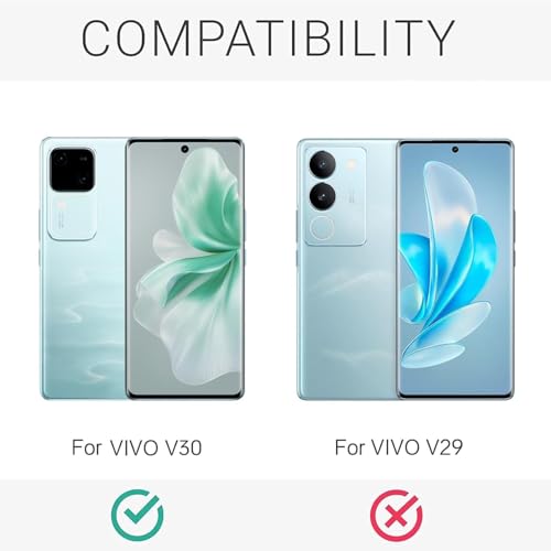 Image of PreCure (Pack of 2) Back Camera Lens Protector for Vivo V30 / Vivo V30 Pro - 9H Tempered Glass, Anti-Shock, Anti-Scratch, HD Clear