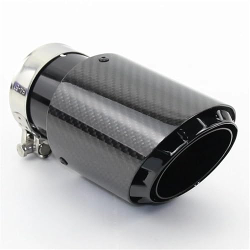 Tubo de escape deportivo de carbono para lucir en concentraciones de coches tuning