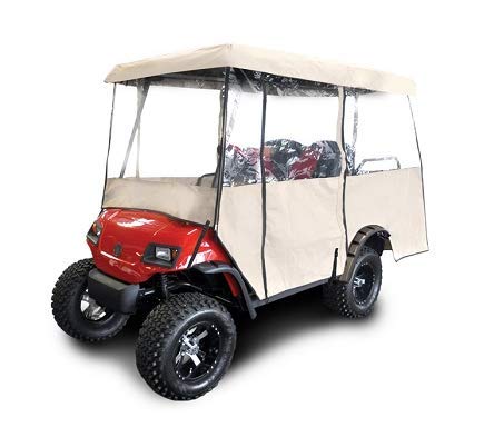 RED DOT Universal Golf Cart Enclosure | Compatible with Most 4-Passenger Golf Cart Models with an 80-88 Inch Extended Roof