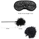 BDSMLOVE BDSM Set,Bondageset extrem Sex,Bondageset Fessel Set mit Handschellen,Augenbinde,Federkitzler Sexspielzeug,Bondage Set für Tür,BDSMs Spielzeug hart SM Sexspielzeug extreme Paare (7 Set)