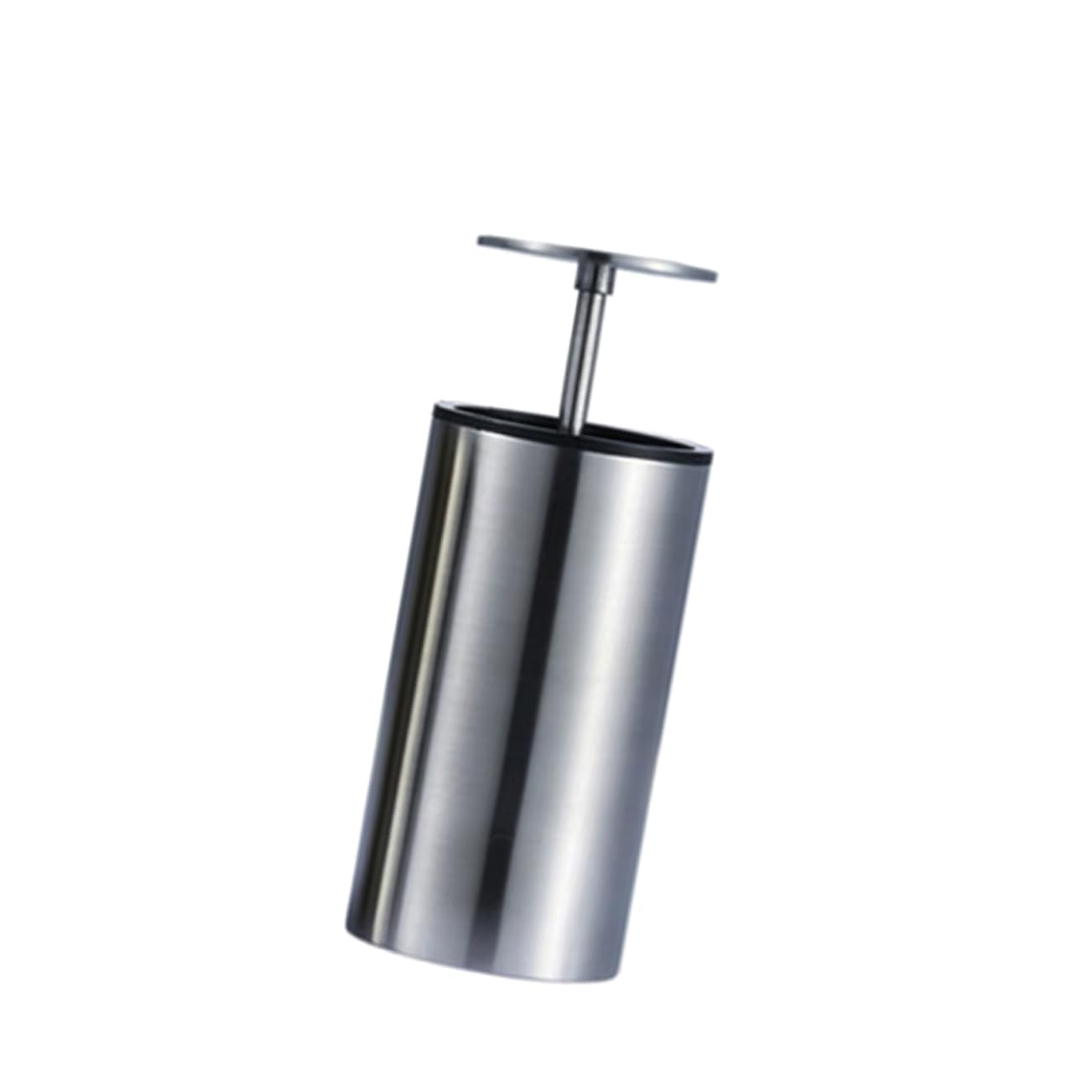 NAMOARLY Hand Pressure Toothpick Dispenser Automatic Toothpick Holder Stainless Steel Material for Home Kitchen Office