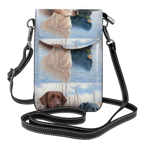 Portefeuille en cuir PU Labrador Retriever le cadeau idéal pour femme