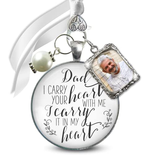 Wedding Bouquet Charm Memorial Photo Frame Pendant