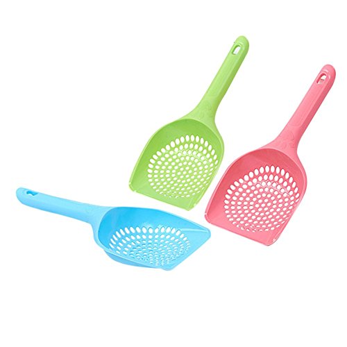 PULABO Litière pour chat de qualité supérieure Scoop pour animaux de compagnie Nettoyer la pelle Instinct pour animaux Litière pour chats Scoop pour animaux de compagnie Chaton Plateau pour litièr H