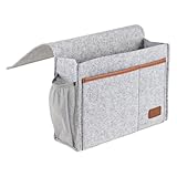 Solution de Montage Facile: Doté d'un design intuitif, cet organisateur de chevet pour lit élimine l'assemblage complexe en évitant le perçage et la colle. Les utilisateurs peuvent l'attacher rapidement aux surfaces compatibles pour une accessibilité accrue dans n'importe quelle pièce. Idéal pour une organisation optimale sans effort, il s'adapte aux meubles standards pour un usage polyvalent.