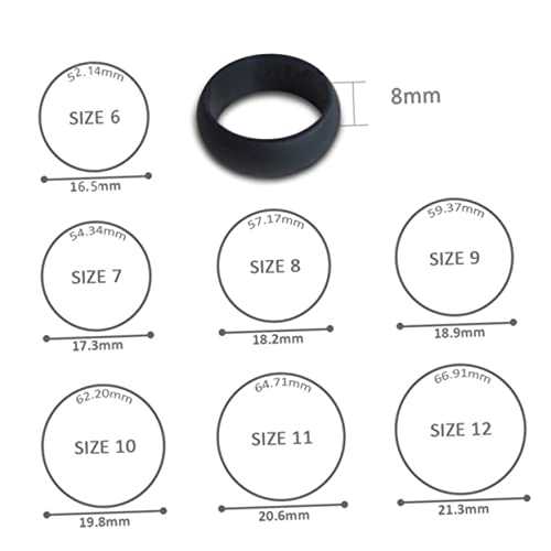 ibasenice 4pcs Silicona Unisex Gris y Negro miniatura 4