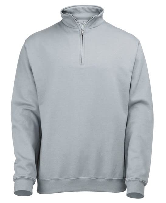 Camiseta gruesa de alta densidad con cremallera al cuello estilo Sophomore