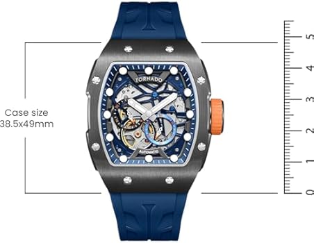 Tornado Xenith Men's MIYOTA 82S7 Movement Watch, Automatic