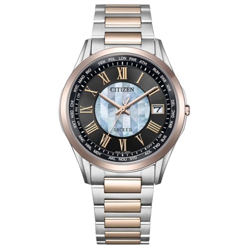 [CITIZEN] �r���v EXCEED�u�����̖�v���� (�d�g���v/�h��) CB1115-68W �����d�G�R�E�h���C�u ���^ �y�� �`�^�� �����L �h���X�E�H�b�` �����Y �r�W�l�X �A�i���O ���� �V���o�[ �u���b�N �� �� �d�g�\�[���[