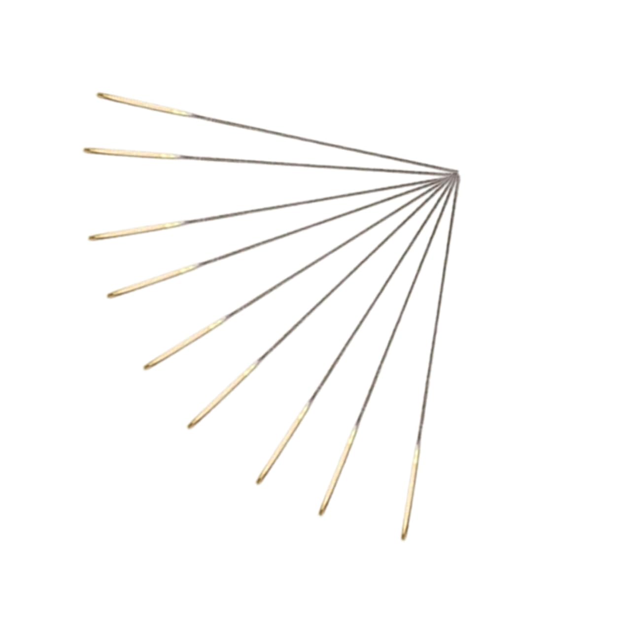 SEWACC Tail Needle Set 100pcs Medium Size Darning Needles Heavy Duty for Embroidery Quilting and Crafting