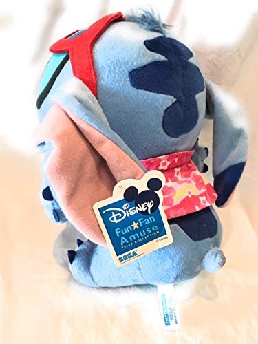 Disney Sega Fun Fan Amuse Prize Collection Hawaii Stitch Plush 14