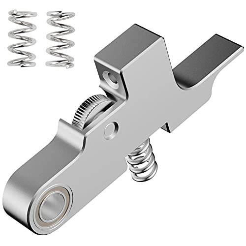Yunbotong 3D Printer Upgrad Accessory Metal Extruder Idler Arm Aluminium Alloy Titan Aero Extruder Replacement Part for 1.75mm Prusa i3 MK2 Artillery Sidewinder X1 and 4max pro (Silver)