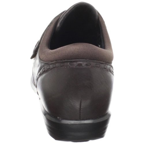 Aetrex Women's Emma Orthopedic Adjustable Slip on Leather Monk Strap Loafer Shoe3