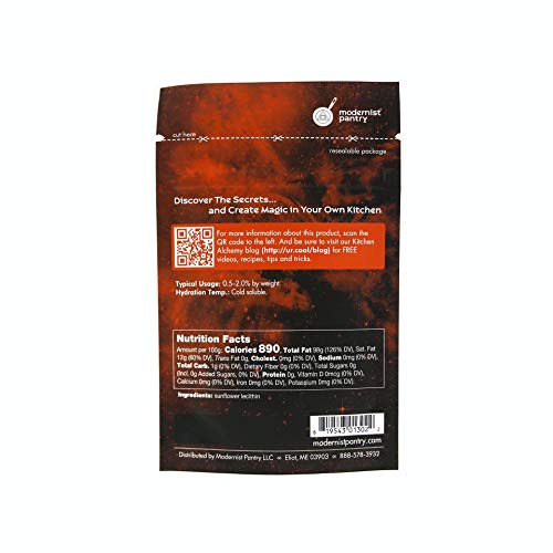 Organic Sunflower Lecithin Powder Gluten-Free Vegan Ou Kosher Certified - 50G/2Oz #TOP2