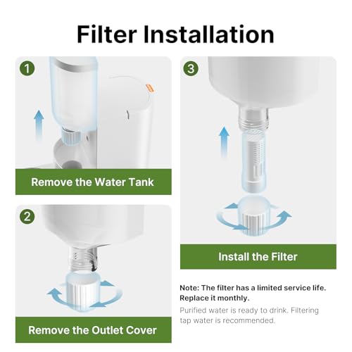 Filtros para Fuente de Agua para Gatos DUDUPET 3 piezas miniatura 4