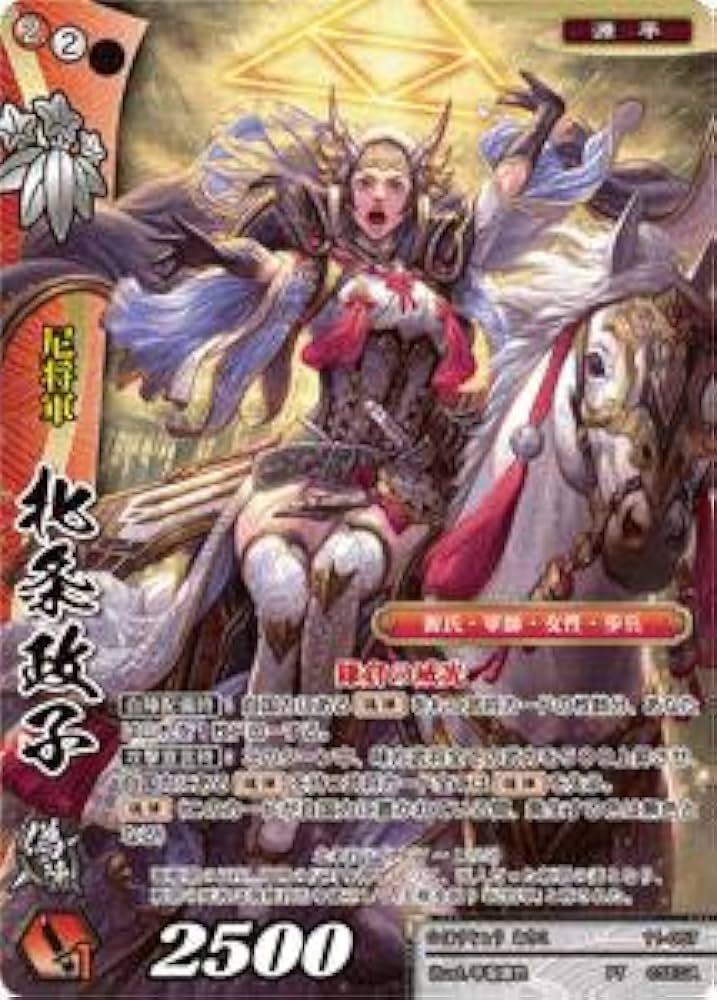 戦国大戦TCG CTR 北政所 Amazon.co.jp: 戦国大戦TCG 11-057 北条政子 (PT プラチナレア