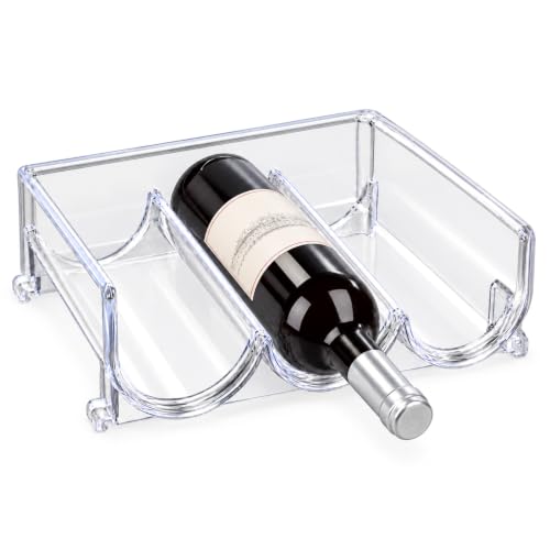 1 Botellero apilable para Nevera, 29 cm ancho x 20.5 cm fondo x 10 cm alto