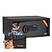 Produktbild Brihard Laptop Electronic Safe - 20x43x35cm Computer Security Box with Digital Keypad Lock LED Screen - Code Safe for Laptop 15 inch - Titanium Grey