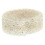 Bijoux adhésifs pour la confection de projets créatifs – adaptés à de nombreuses utilisations, comme la finition de coutures, le cerclage, l'emballage, la confection de vêtements, etc. ruban en résine