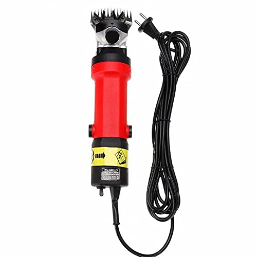 QHYTL 350W Professional Heavy Duty Sheep Shears, Electric Shearing Clippers Machine Trimmer Cutter Machine Shaving Fur Wool in Goats Alpaca Cattle Other Farm Livestock Pet Grooming Carrying Case