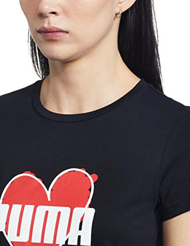 Image of PUMA Women's Solid Regular Fit T-Shirt