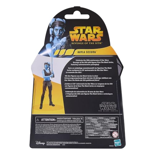 Star Wars Episode III Series Figurine 20th Anniversary Aayla Secura 15 cm - vue 4