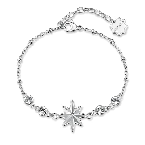 Bracelet étoile en acier Brosway aux cristaux durables et éclatants