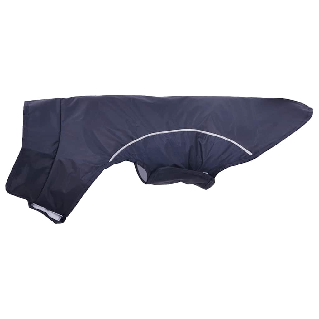 Cappotto impermeabile per cani in poliestere, blu navy, S, con strisce riflettenti, antivento, impermeabile, traspirante, per autunno, inverno, outdoor, gassa, protezione asciutta e calda