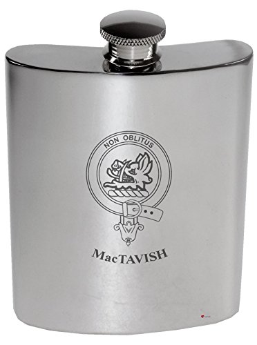 Flacon de rein hip flask MacTavish en étain pour préserver vos alcools - 2