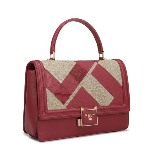 Image of Da Milano Leather Small Satchel