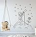 Ziruixiong Le Petit Prince Stickers Muraux Vinyle Stickers Muraux Pour Enfants Sticker Mural Petit Prince Papier Peint Garçons Filles 57 Cm X 74 Cm