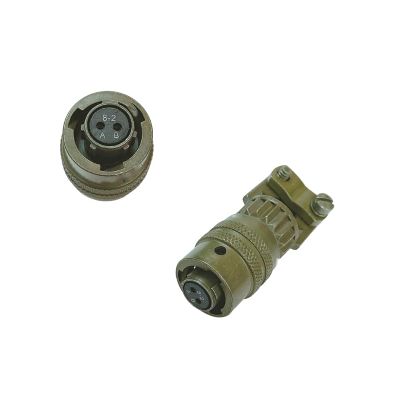 Conector aéreo impermeable PT02E-8-2P 2 pines